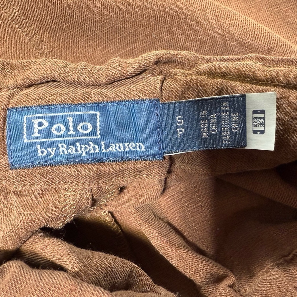 Polo by Ralph Lauren woman’s silk/linen blend pants size S petite - Picture 6 of 10